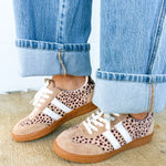 Heads Up Sneaker by Corkys - Sand Mini Leopard - Lace and Grace Boutique