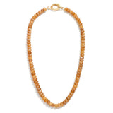 Candy Stone Beaded Necklace - Brown - Lace and Grace Boutique