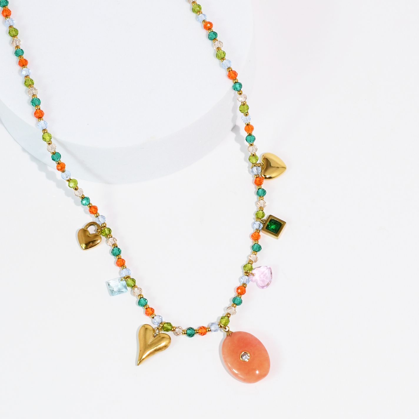 Golden Sunset Necklace - Lace and Grace Boutique