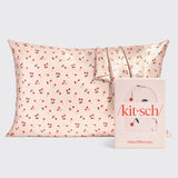 Kitsch Satin Pillowcase - Cherry Print - Lace and Grace Boutique