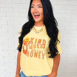 Kind Words Are Like Honey Graphic Tee - Lace and Grace Boutique