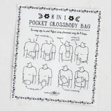 Natural Life 8-In-1 Pocket Crossbody - Pink Bouquet - Lace and Grace Boutique