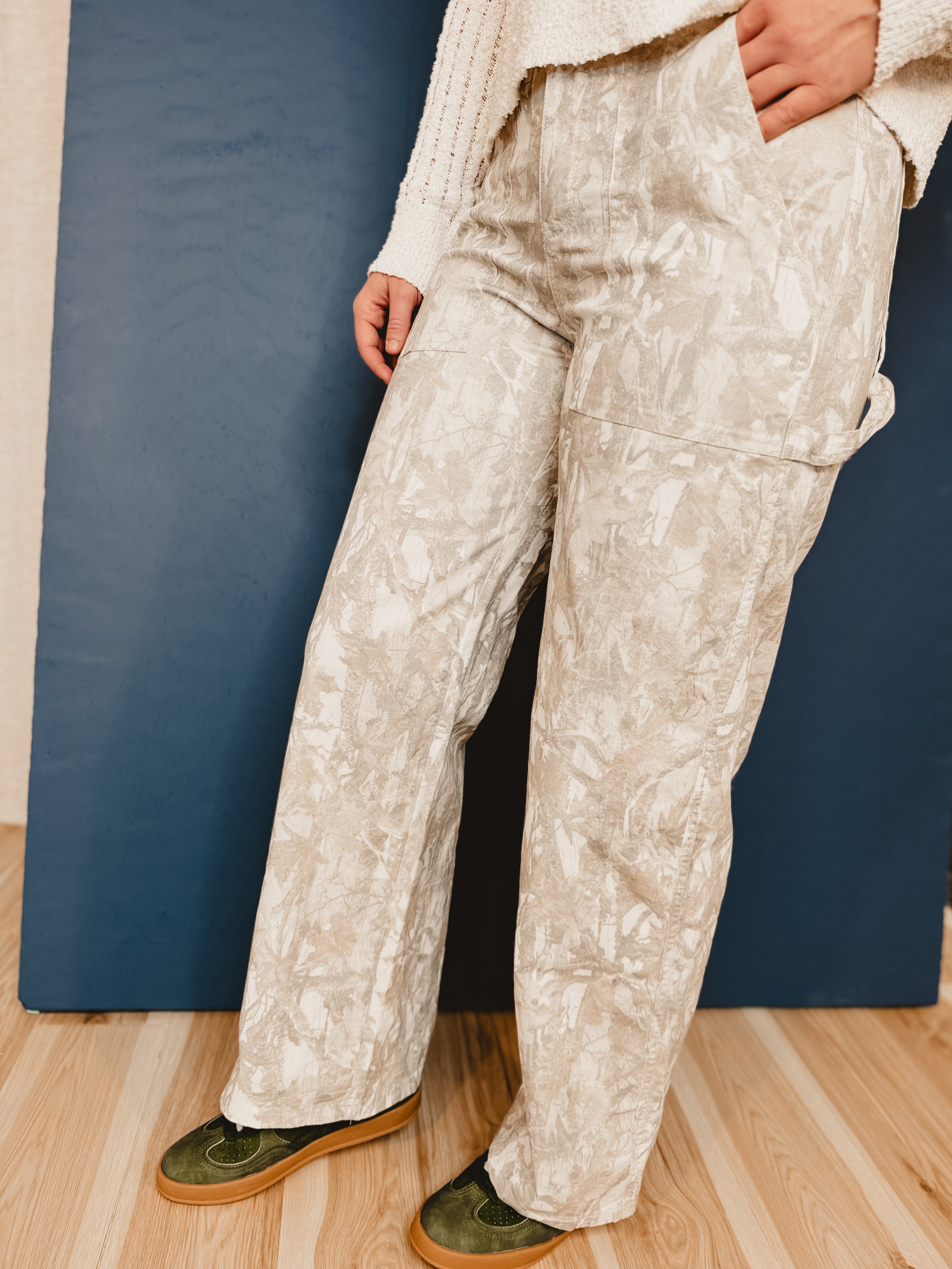 Camouflage Utility Cargo Pants - Camo - Lace and Grace Boutique