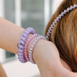 Teleties Spiral Hair Coils | Large - Lavender Mist