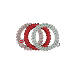 Teleties Spiral Hair Coils | Large - Go Bucks! - Lace and Grace Boutique