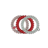 Teleties Spiral Hair Coils | Large - Go Bucks! - Lace and Grace Boutique
