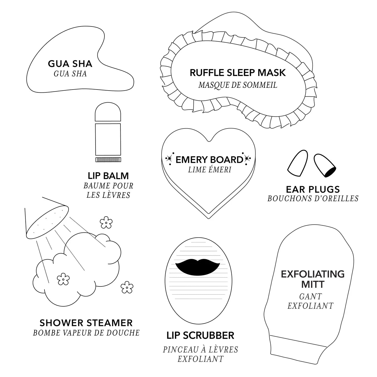 Self-Love Club Mini Wellness Kit - Lace and Grace Boutique