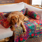 Natural Life Sofa Pet Bed - Rainbow Bandana Patchwork - Lace and Grace Boutique