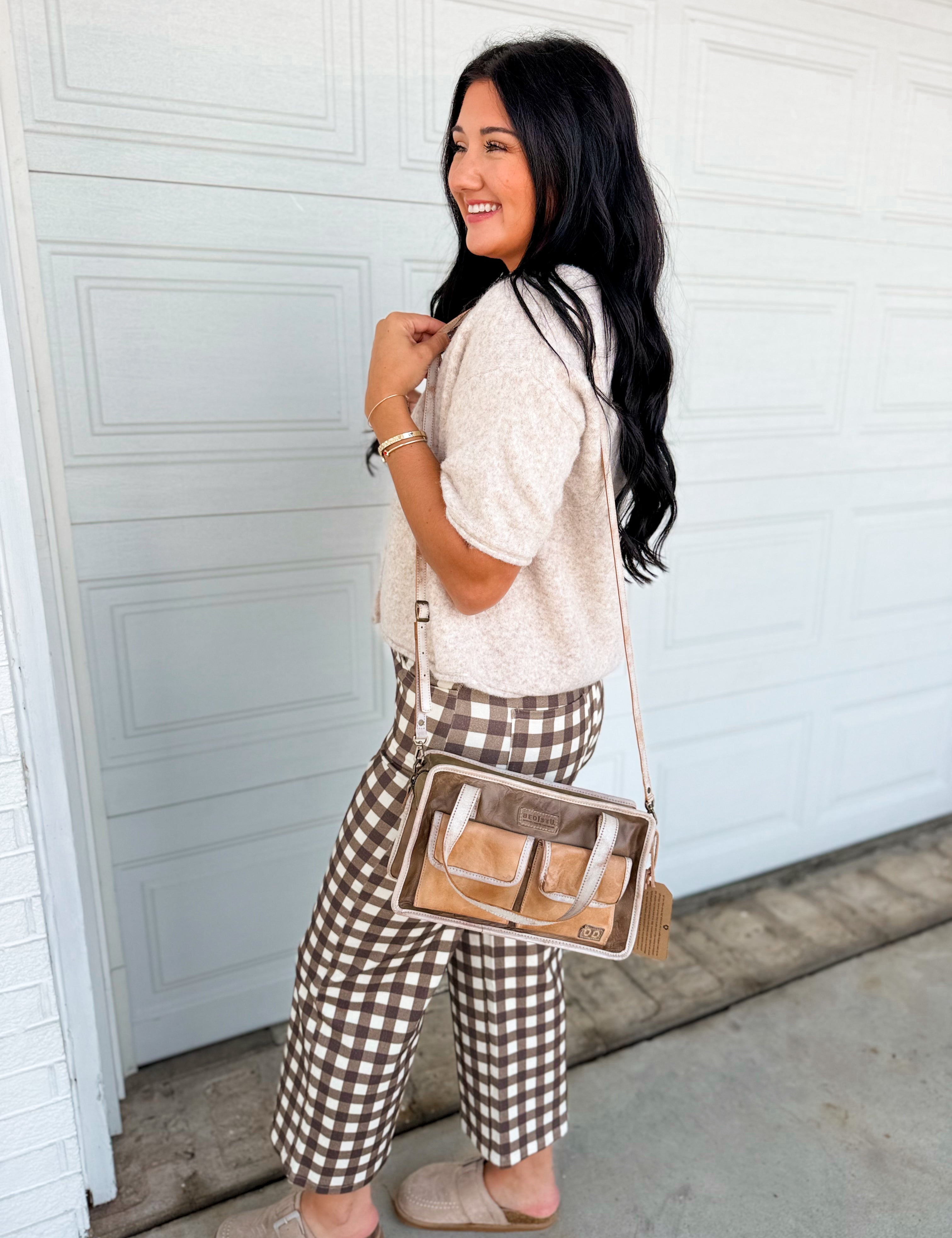 BedStu Stuffy Crossbody Bag - Stone Haze Rustic - Lace and Grace Boutique