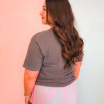 Mother Pool Ball Graphic Tee - Charcoal - Lace and Grace Boutique
