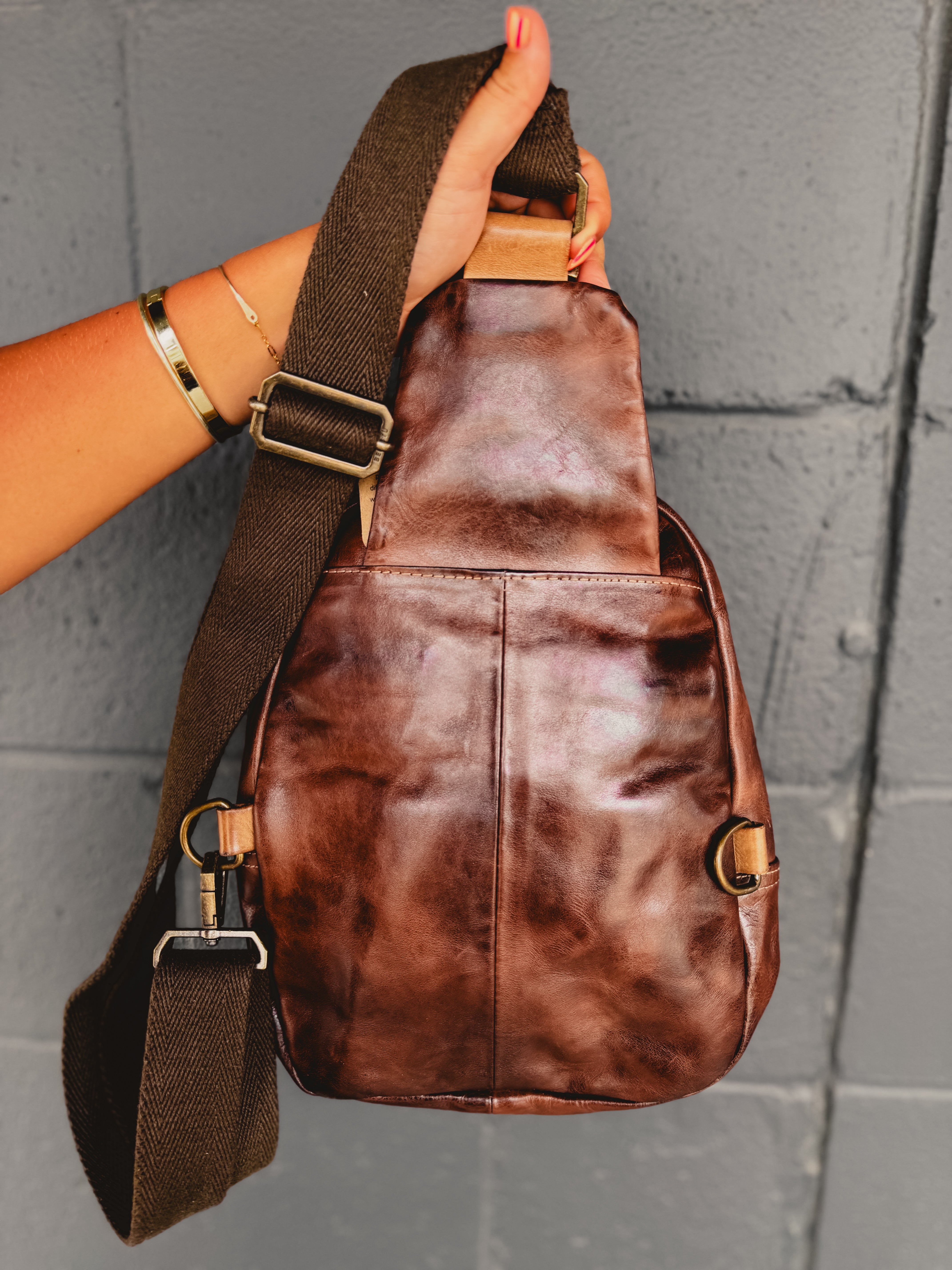 BedStu Beau Sing Backpack - Teak Oats Rustic - Lace and Grace Boutique