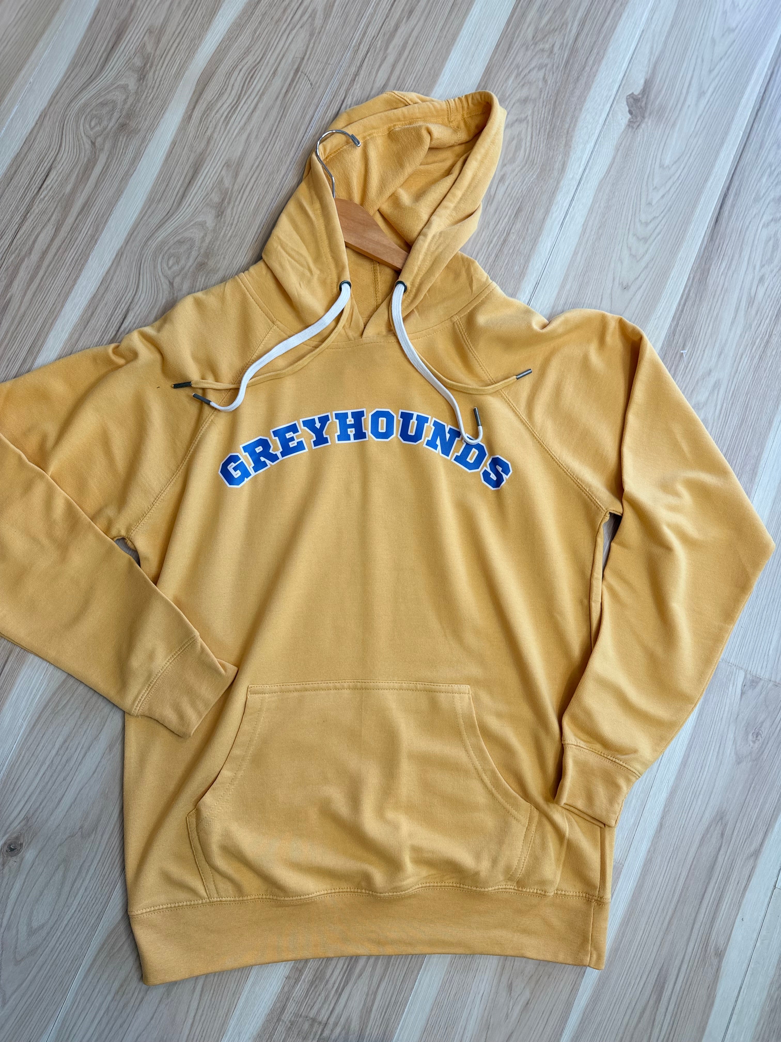 Greyhounds Hoodie - Gold - Lace and Grace Boutique