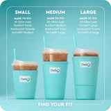 Swig Indigo Tiles Iced Cup Coolie - Large
