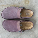 Birkenstock Lutry Premium Shearling Clog - Faded Purple