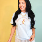 Kind Words Honey Bear Graphic Tee - Chambray - Lace and Grace Boutique