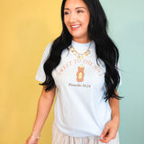 Kind Words Honey Bear Graphic Tee - Chambray - Lace and Grace Boutique