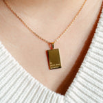 He Still Does Miracles 18kt Gold Necklace - Lace and Grace Boutique