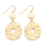Linked Circle Drop Earrings - Lace and Grace Boutique