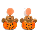 Cowboy Jack Pumpkin Drop Earrings