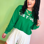 Flared Drawstring Shorts - Off White - Lace and Grace Boutique