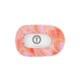 Teleties Flat Round Hair Clip | Medium - Just Keep Swimming
