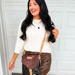 BedStu Venice Beach Crossbody Bag - Java Rustic - Lace and Grace Boutique