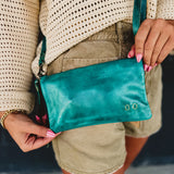 BedStu Cadence Crossbody - Arctic Teal Driftwood - Lace and Grace Boutique