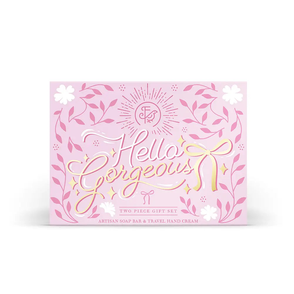 FinchBerry Hello Gorgeous Two Piece Gift Set - Lace and Grace Boutique