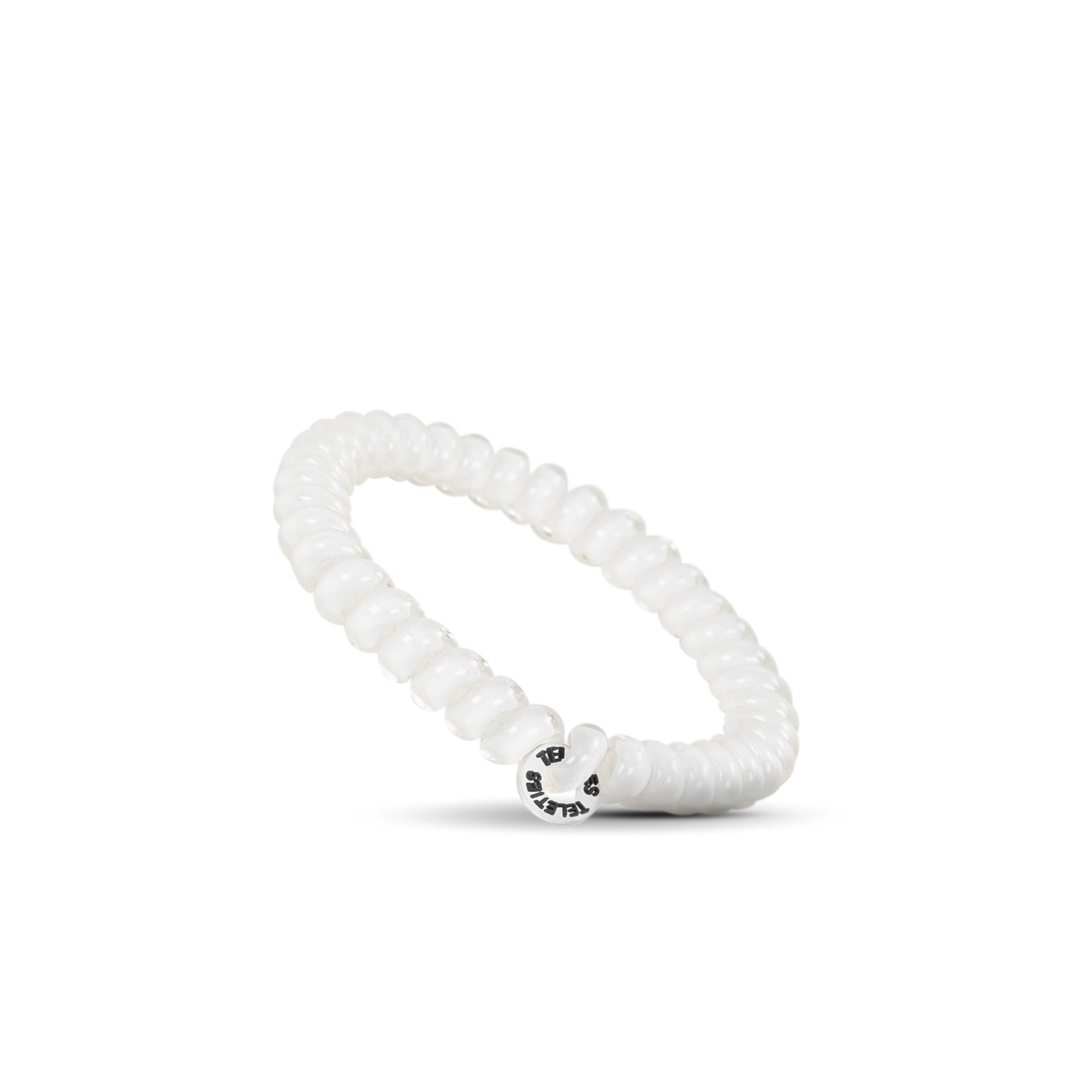 Teleties Spiral Hair Coils | Small - Coconut White - Lace and Grace Boutique
