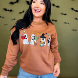 Simply Southern Ghost Embroidered Crewneck - Fall