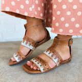 BedStu Fibril Sandal - Nectar Lux Tan Rustic - Lace and Grace Boutique