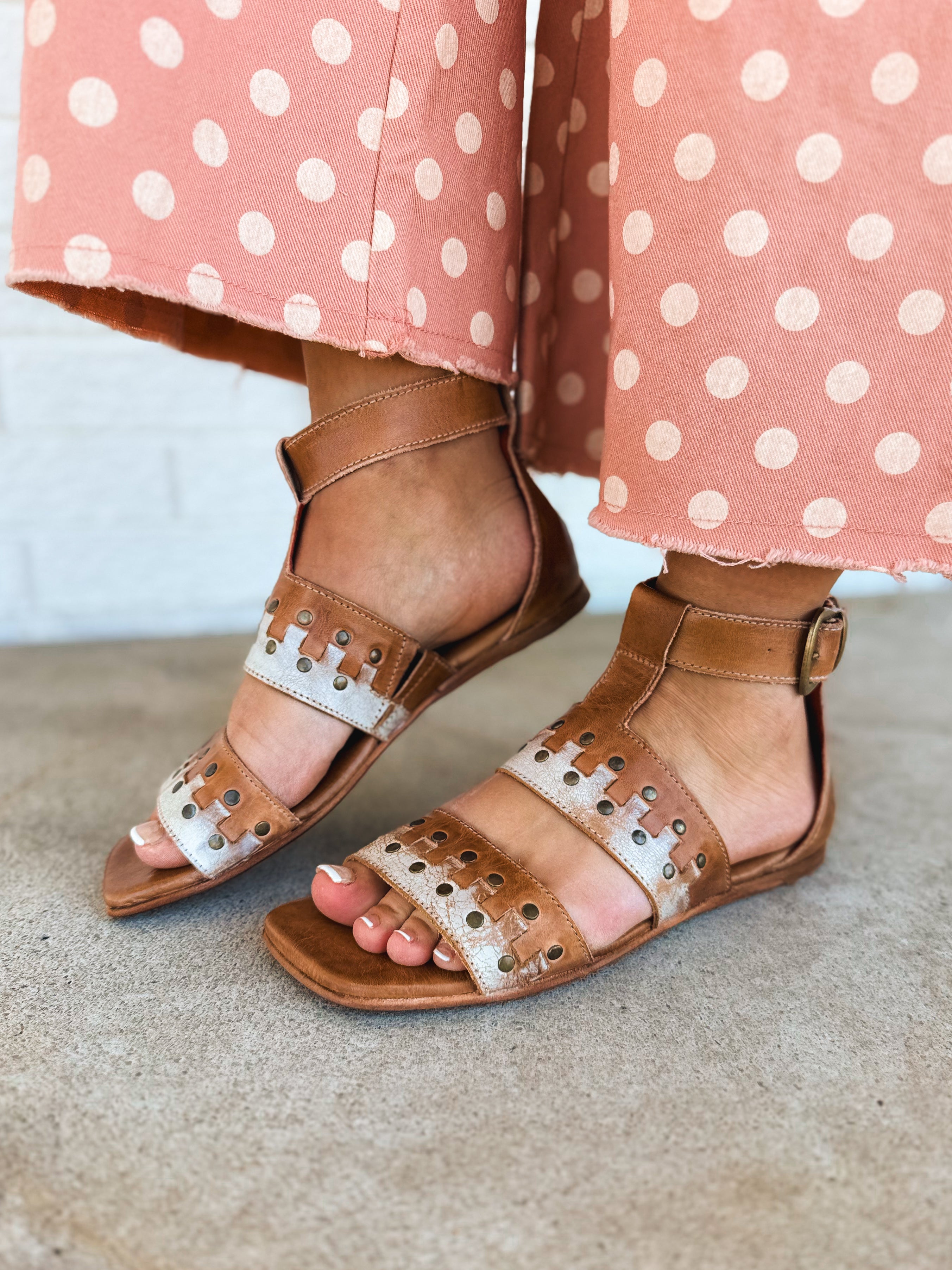BedStu Fibril Sandal - Nectar Lux Tan Rustic - Lace and Grace Boutique