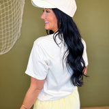 Catching Fish Not Feelings Graphic Tee - Natural - Lace and Grace Boutique