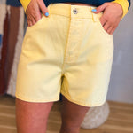 Classic Cotton Denim Shorts - Daisy - Lace and Grace Boutique