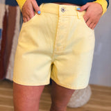Classic Cotton Denim Shorts - Daisy - Lace and Grace Boutique