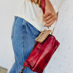 BedStu Cadence Crossbody Wallet Clutch - Red Rustic - Lace and Grace Boutique