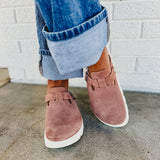 Birkenstock Boston Papillio Chunky Platform Clogs - Pink Clay - Lace and Grace Boutique