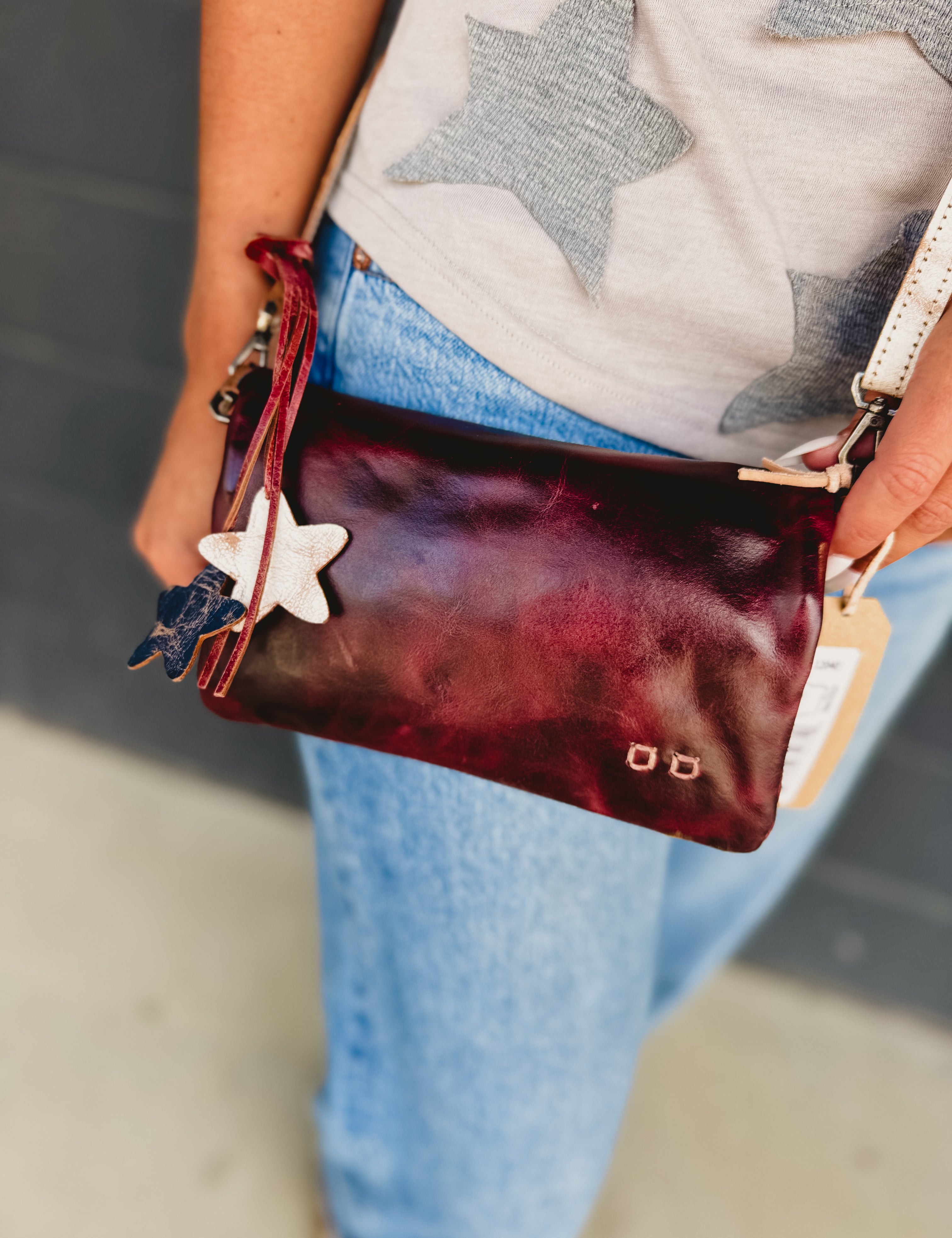 BedStu Cadence Crossbody - Americana Rustic - Lace and Grace Boutique