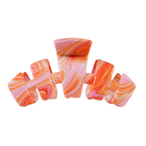 Teleties Classic Hair Clip | Large - Just Keep Swimming