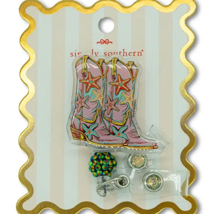 Simply Southern Badge Reel - Lace and Grace Boutique