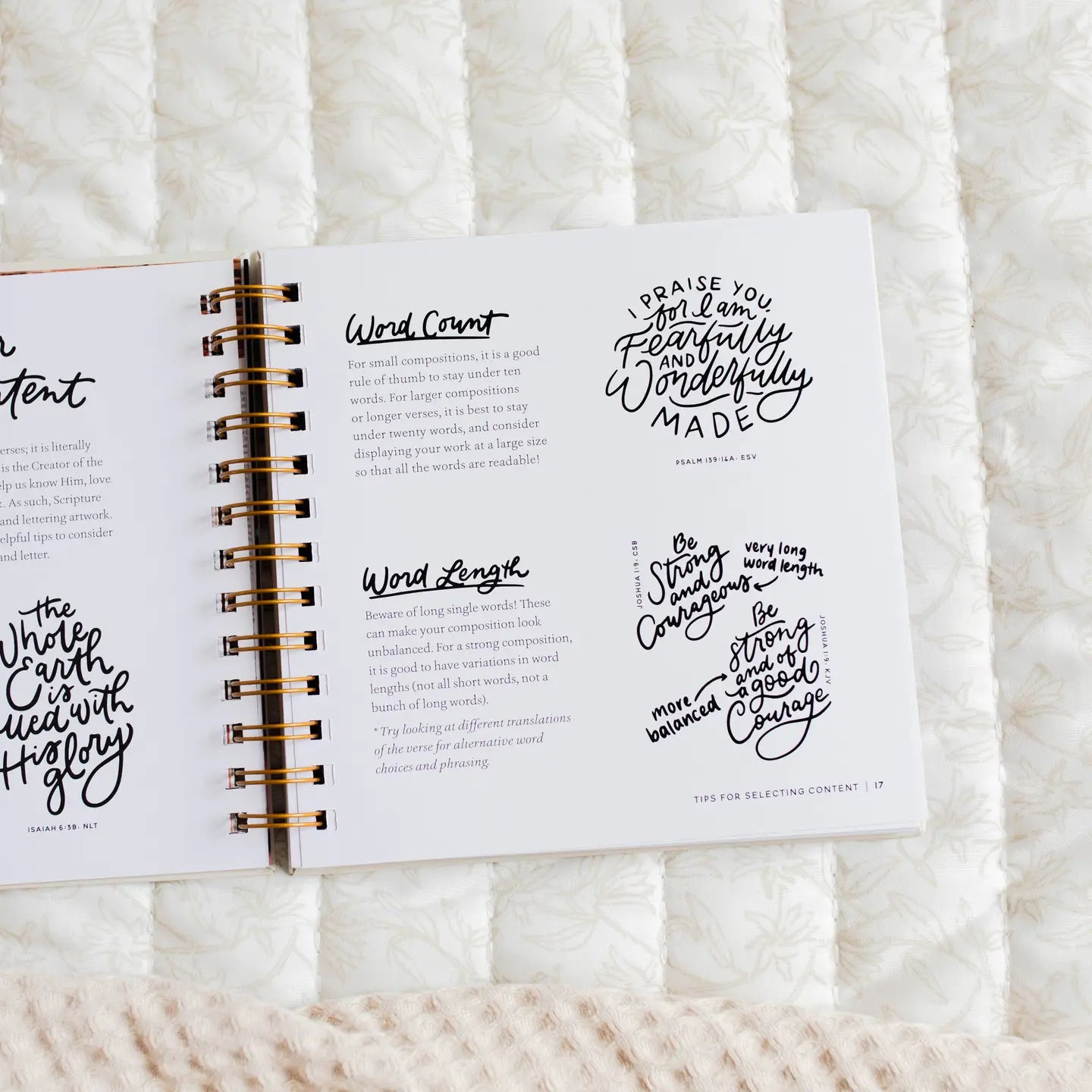 Scripture Lettering Workbook - Lace and Grace Boutique