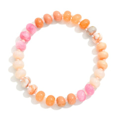 Candy Stone Beaded Stretch Bracelet - Lace and Grace Boutique