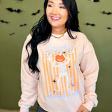 Spooky Social Club Graphic Sweatshirt - Pink