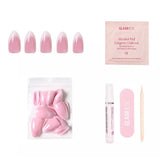 Glamnetic Press On Nails - Lovers Blush - Lace and Grace Boutique