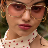 FREYRS Carter Unisex Aviator Sunglasses - Rose