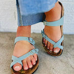 Birkenstock Mayari Birko-Flor Sandal - Pure Sage - Lace and Grace Boutique