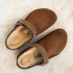 Birkenstock Lutry Premium Shearling Clog - Carafe - Lace and Grace Boutique