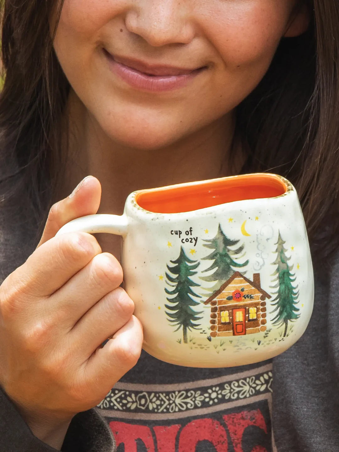 Natural Life Artisan Cup of Cozy Mug - Lace and Grace Boutique