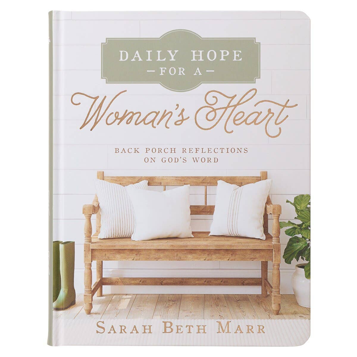 Daily Hope For A Woman's Heart Hardcover Devotional - Lace and Grace Boutique