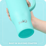 Swig Saddle Stitch Cream Mega Mug - 30oz.